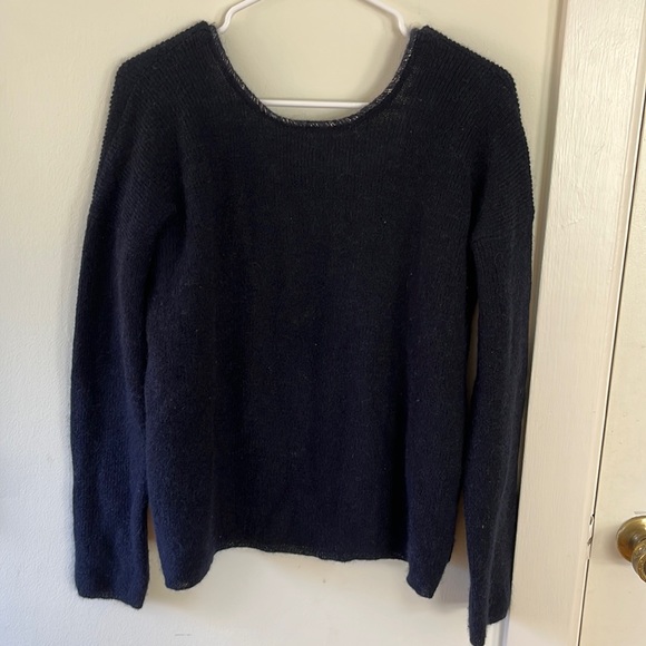 Sezane Tamara Pullover in Nuit sz M - Picture 2 of 6